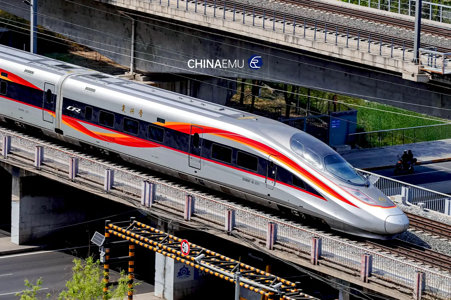 CR400AF AZ CHINA EMU China EMU Trains China Bullet Trains 